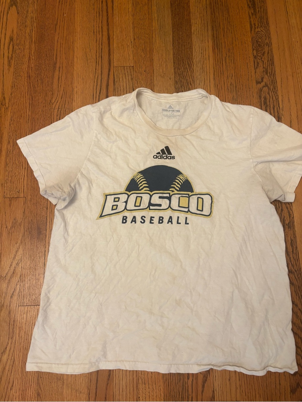 St John Bosco Braves High School Adidas Short Sleeve Baseball Top T-Shirt Fair